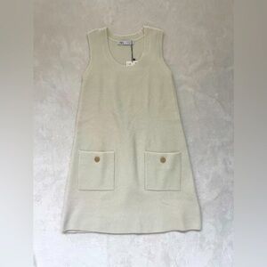 NWT Zara Pinafore Dress